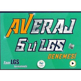 Av Yayınları Akıllı Versiyon Yayınları 8. Sınıf LGS 5'li Averaj Deneme