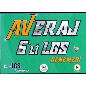 Av Yayınları Akıllı Versiyon Yayınları 8. Sınıf LGS 5'li Averaj Deneme
