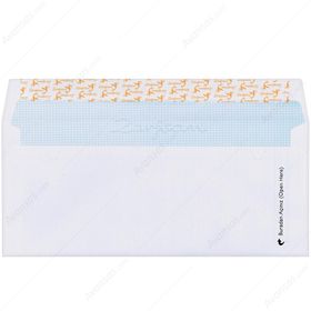 Avansas 1. Hamur Pencereli 110 gr 10x24 cm 100'lü Diplomat Zarf