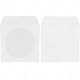 Avansas 1. Hamur Pencereli 90 gr 12.5x12.5 cm 100'lü Cd Zarf