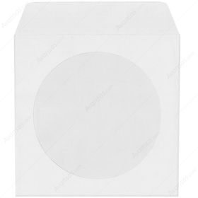 Avansas 1. Hamur Pencereli 90 gr 12.5x12.5 cm 100'lü Cd Zarf