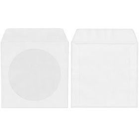 Avansas 1. Hamur Pencereli 90 gr 12.5x12.5 cm 100'lü Cd Zarf