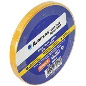 Avansas 12 mm x 5 mt Köpük Bant