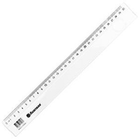 Avansas 30 cm Şeffaf Plastik Cetvel