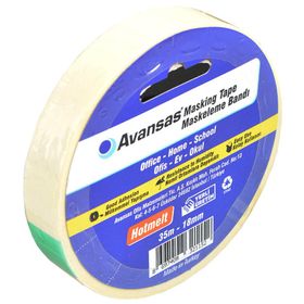Avansas 35 mt x 18 mm Maskeleme Bandı
