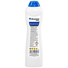 Avansas 750 ml Clean Amonyaklı Krem Yüzey Temizleyici