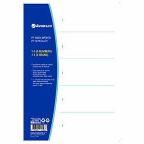 Avansas 81205 1-5 Rakam Ayraç