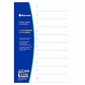 Avansas 81210 1-10 Rakam Ayraç