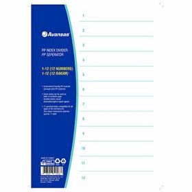 Avansas 81212 1-12 Rakam Ayraç
