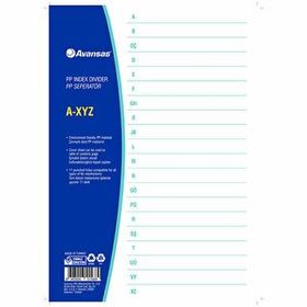 Avansas 81229 PP A4 A-Z Alfabe Ayraç