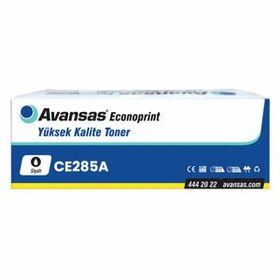 Avansas CE285A Econoprint HP 85A 35A 36A CRG-725 Siyah Muadil Toner