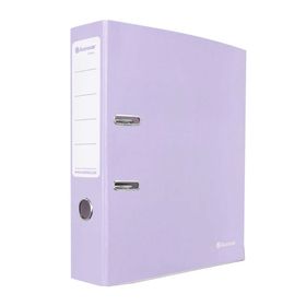 Avansas Colours Geniş A4 Pastel Mor Plastik Klasör