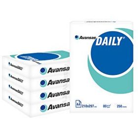 Avansas Daily 80 gr 5 Paket 1.250 Sayfa A4 Fotokopi Kağıdı
