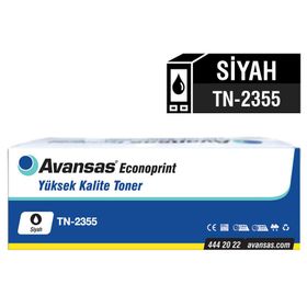 Avansas Econoprint TN-2355 Siyah Muadil Toner