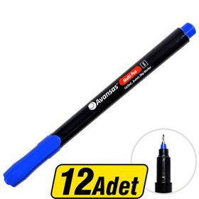 Avansas Multipen Mavi S Uç 12 Adet Permanent Asetat Kalem