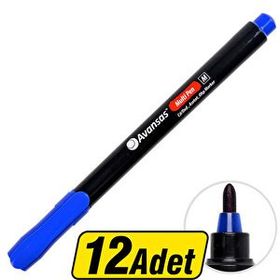 Avansas Multipen Permanent Mavi 12 Adet M Uç Asetat Kalem