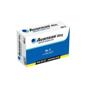 Avansas No: 2 100x25 mm Ataş