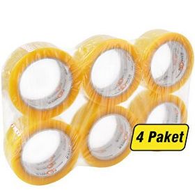 Avansas Power Akrilik 45 mm x 100 m Şeffaf 6'lı Koli Bandı