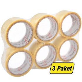 Avansas Power Plus Hotmelt 45 mm x 40 m Şeffaf 6’lı Koli Bandı