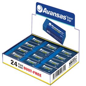 Avansas SG-24S Orta Boy 24'lü Paket Sınav Silgisi