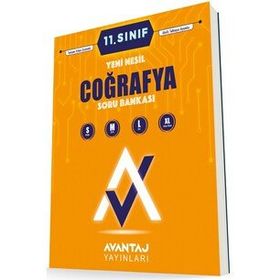Avantaj 11. Sınıf Coğrafya Soru Bankası 2023