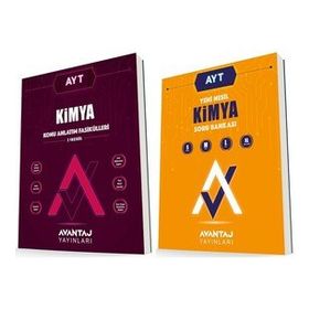 Avantaj 2023 Ayt Kimya Konu + Soru Bankası Seti 2 Kitap
