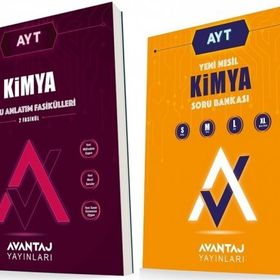 Avantaj 2023 Ayt Kimya Konu + Soru Bankası Seti 2 Kitap