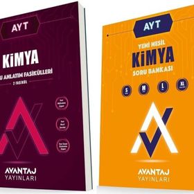 Avantaj 2023 Ayt Kimya Konu + Soru Bankası Seti 2 Kitap