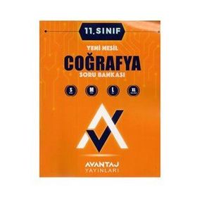 Avantaj Yayınları 11. Sınıf Coğrafya Soru Bankası