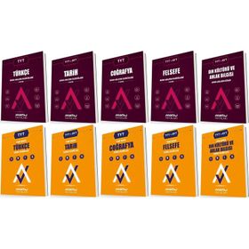 Avantaj Yayınları - 2023 TYT Sözel Konu Anlatım + Soru Bankası Seti 10 Kitap