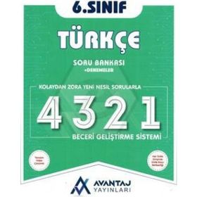 Avantaj Yayınları 6. Sınıf Türkçe Soru Bankası