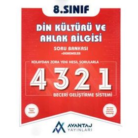 Avantaj Yayınları 8. Sınıf LGS Din Kültürü Soru Bankası