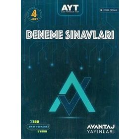Avantaj Yayınları AYT 4'lü Deneme Sınavları