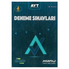 Avantaj Yayınları AYT 4'lü Deneme Sınavları