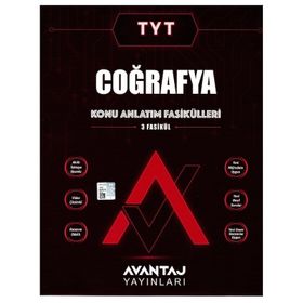Avantaj Yayınları TYT Coğrafya Konu Fasikülleri