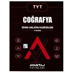 Avantaj Yayınları TYT Coğrafya Konu Fasikülleri
