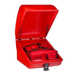 Avatherm Ergoline Motor Arkası Pizza Fastfood Kutusu Kırmızı Thermobox