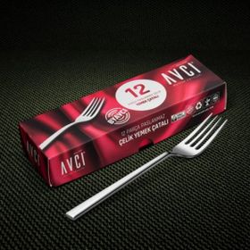 Avcı 913 Klas 12'li Yemek Çatalı