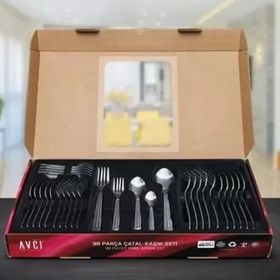 Avcı AVC662 30 Parça Yakamoz Çatal Bıçak Kaşık Takımı