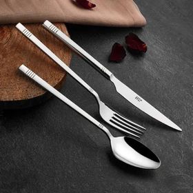 Avcı Duru 84 Parça Paslanmaz Çelik Çatal Kaşık Bıçak Takımı