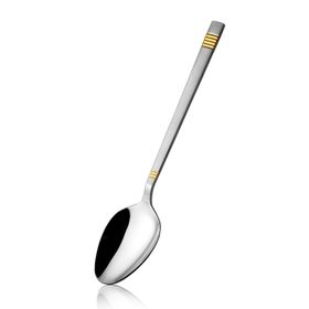 Avcı Duru Saten Gold 12 Adet 18/10 3 mm Paslanmaz Çelik Yemek Kaşığı