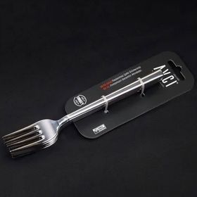Avcı Klas 6 Adet 18/10 3 mm Paslanmaz Çelik Yemek Çatalı