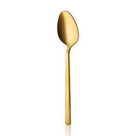 Avcı Klas Titanyum Mat Gold 12 Adet 18/10 Paslanmaz Çelik 2.5 mm Tatlı Kaşık Takımı
