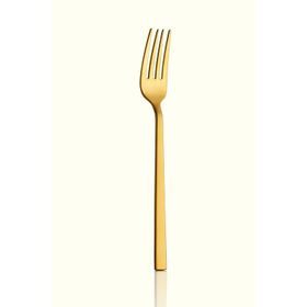 Avcı Klas Titanyum Mat Gold 12 Adet 2.5 mm Tatlı Çatalı