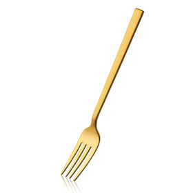 Avcı Klas Titanyum Mat Gold 12 Adet 3 mm Yemek Çatalı