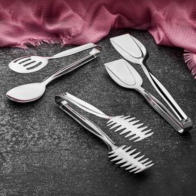 Avcı Lüks 3'lü 18/10 Paslanmaz Çelik Maşa Servis Seti