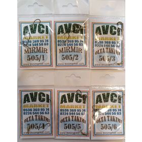 Avcı Market 3 505 NO-4 İğneli Hazır Takım