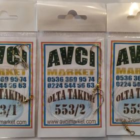 Avcı Market 3 İğneli Hazır Takım (553 MODEL İĞNE) - NO-2
