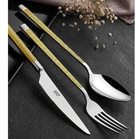 Avcı Pera Gold 6 Adet 18/10 3 mm Paslanmaz Çelik Yemek Çatalı