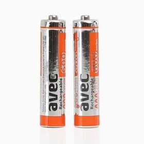 Avec 600 Mah 2'li Şarjlı İnce Kalem Pil